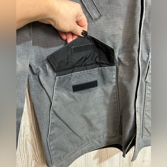 Vintage Cub Schaefer Schaefer Outfitters Original Drifter Coat Grey Black SZ 42 - Picture 4 of 16